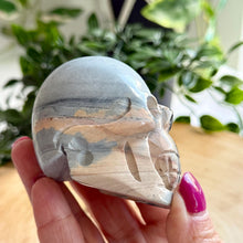 Load image into Gallery viewer, Maligano Jasper Skull|Crystal Skull|Home Decor
