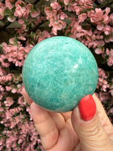 Load image into Gallery viewer, Amazonite Sphere 6.3cm|Crystal Sphere
