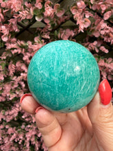 Load image into Gallery viewer, Amazonite Sphere 5.8cm|Crystal Sphere
