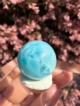Load image into Gallery viewer, Larimar Sphere 1.8cm|Genuine Larimar|Sphere Decor|Crystal Gift

