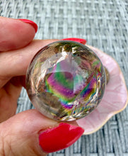 Load image into Gallery viewer, Rainbow Smokey Quartz Sphere 3cm|Sphere Decor|Grounding Energy
