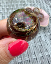 Load image into Gallery viewer, Rainbow Smokey Quartz Sphere 3cm|Sphere Decor|Grounding Energy
