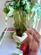 Load image into Gallery viewer, Moldavite Piece from Chlum, Czech Republic|Tektite|High Vibration Crystal
