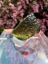 Load image into Gallery viewer, Moldavite Piece from Chlum, Czech Republic|Tektite|High Vibration Crystal
