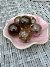 Load image into Gallery viewer, Rainbow Smokey Quartz Sphere 3cm|Sphere Decor|Grounding Energy

