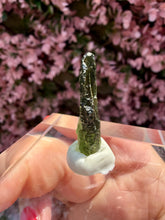 Load image into Gallery viewer, Moldavite Piece from Chlum, Czech Republic|Tektite|High Vibration Crystal
