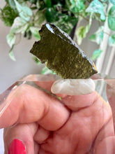Load image into Gallery viewer, Moldavite Piece from Chlum, Czech Republic|Tektite|High Vibration Crystal
