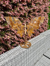 Load image into Gallery viewer, Golden Healer Butterfly Wings on Gold Stand|Home Decor
