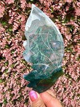 Load image into Gallery viewer, Moss Agate Butterfly Wings|Home Decor
