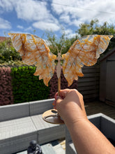 Load image into Gallery viewer, Golden Healer Butterfly Wings on Gold Stand|Home Decor
