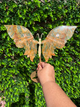 Load image into Gallery viewer, Golden Healer Butterfly Wings on Gold Stand|Home Decor
