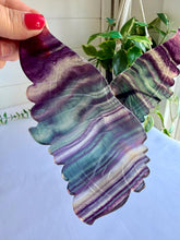 Load image into Gallery viewer, Rainbow Fluorite Butterfly Wings|Home Decor|Crystal Decor|Gift
