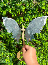 Load image into Gallery viewer, Moss Agate Butterfly Wings|Home Decor
