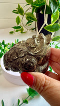Load image into Gallery viewer, Pyrite Money Frog|Money Toad|Prosperity|Luck|Fortune
