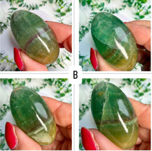 Load image into Gallery viewer, Mango Fluorite Shiva|Pocket Crystal
