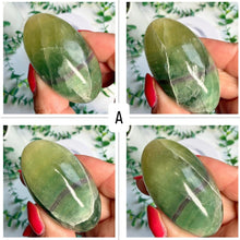 Load image into Gallery viewer, Mango Fluorite Shiva|Pocket Crystal
