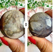 Load image into Gallery viewer, Pink Lace Chalcedony Cookie|Round Flat Stone|Palm Stone|Pocket Crystal
