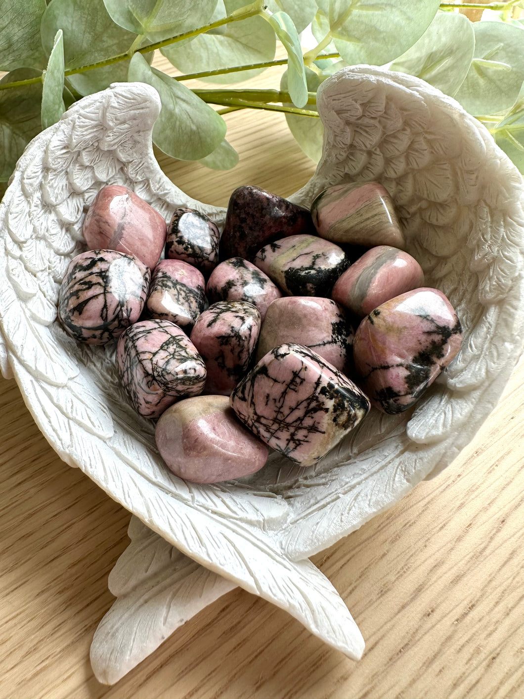 Rhodonite Tumble|Forgivness|Emotional Wounds|Trauma|Self Love|Grief