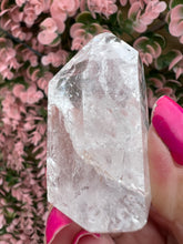 Load image into Gallery viewer, Fire and Ice Quartz|Crackle Quartz|Crystals from Brazil|Point|Tower|Ethically Sourced|Crystal Healing
