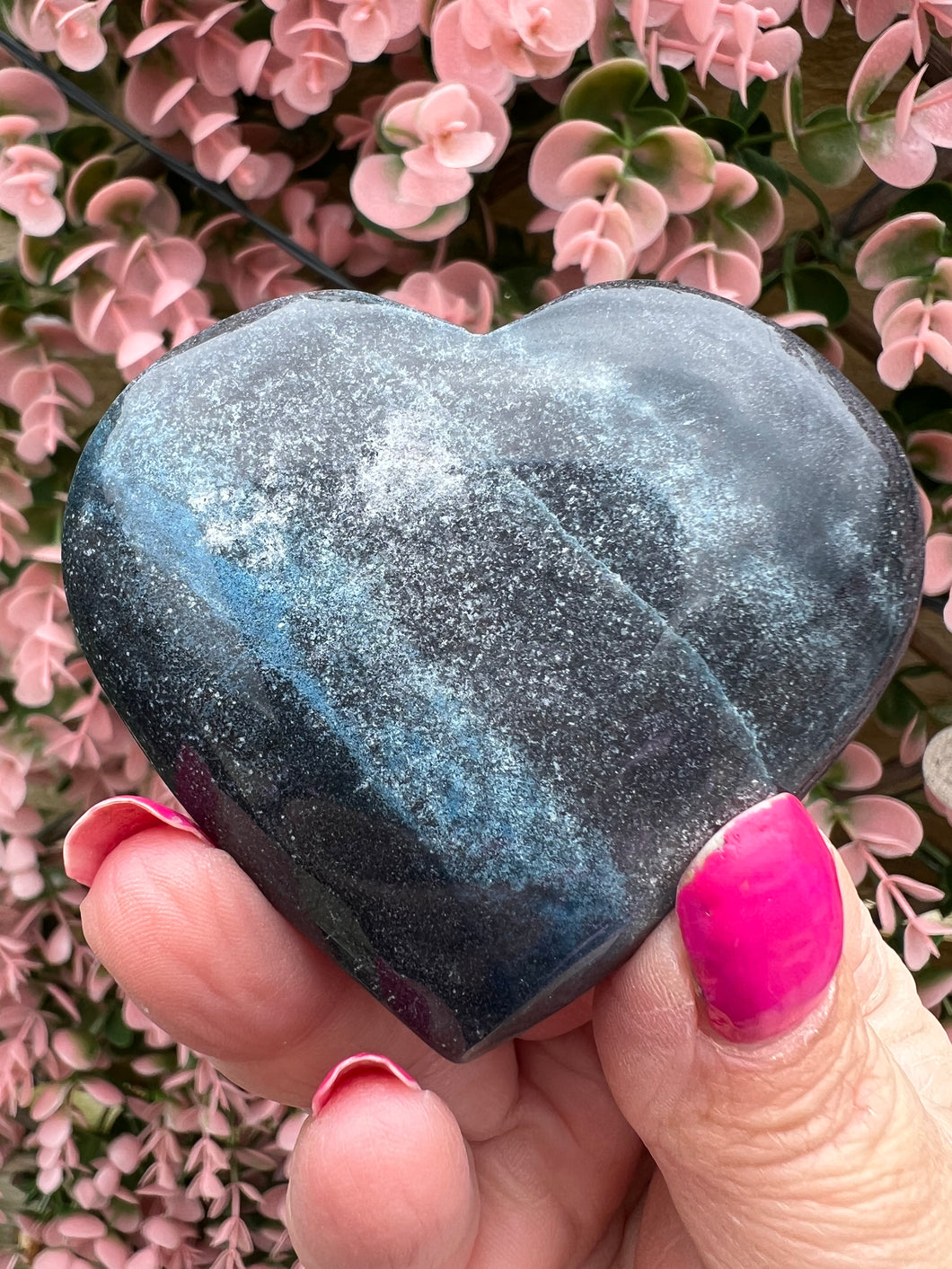 Trolleite Heart from Brazil|Heart Carving|Crystals from Brazil|Ethically Sourced|Trolleite Gemstone|Manifestation|Growth|Crystal Healing