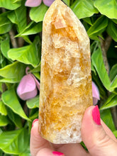 Load image into Gallery viewer, Golden Healer Tower from Brazil|manifest|aligns chakras|crystal healing|ethically sourced|gifts
