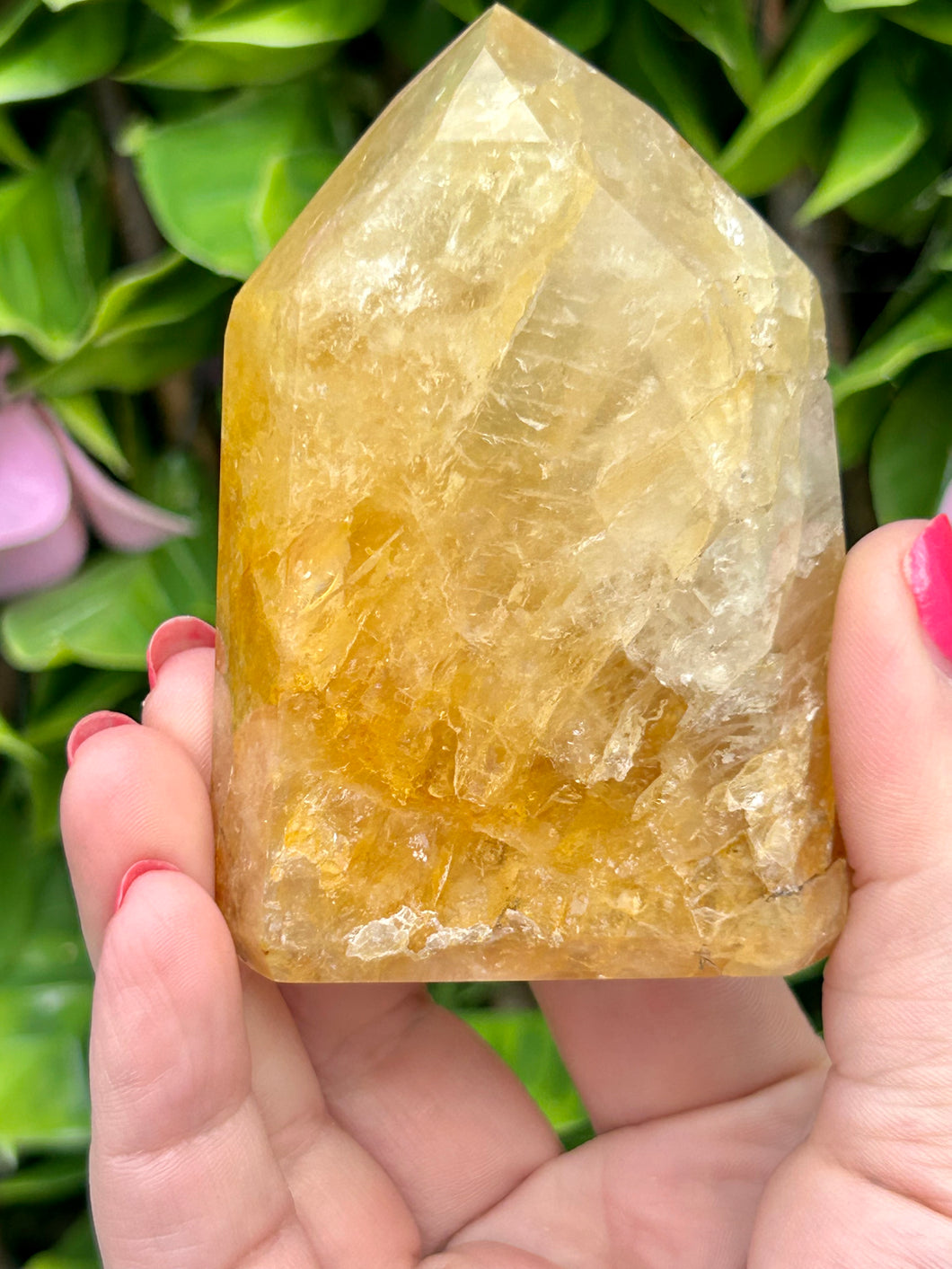 Golden Healer Quartz|Yellow Hematoid Quartz|Crystals from Brazil|Points and Towers|Ethically Sourced Crystals|Crystal Healing