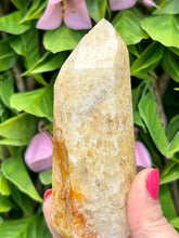 Load image into Gallery viewer, Golden Healer Tower from Brazil|manifest|aligns chakras|crystal healing|ethically sourced|gifts
