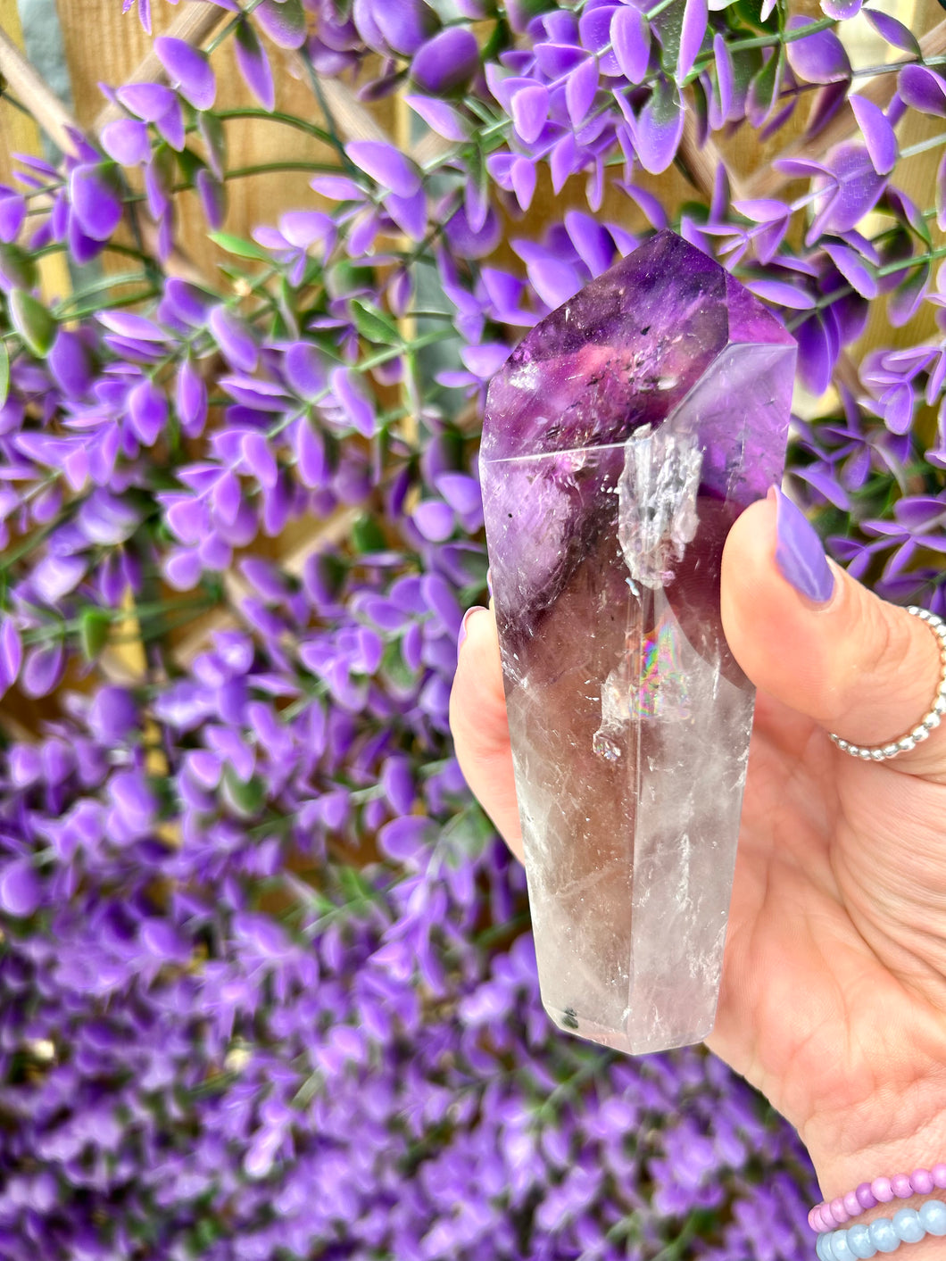 Phantom Amethyst|Crystals from Brazil|Bahia Brazil|Ethically Sourced|Crystal Healing