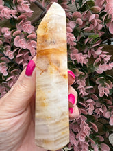 Load image into Gallery viewer, Golden Healer Quartz|Yellow Hematoid Quartz|Crystals from Brazil|Points and Towers|Ethically Sourced Crystals|Crystal Healing
