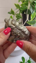 Load and play video in Gallery viewer, Pyrite Money Frog|Money Toad|Prosperity|Luck|Fortune
