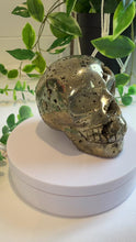Load and play video in Gallery viewer, Natural Pyrite Skull (Dolly)

