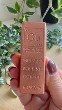 Load and play video in Gallery viewer, 1lb Copper Bar|Ingot
