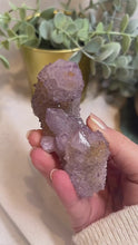 Load and play video in Gallery viewer, Amethyst Spirit Quartz Cluster
