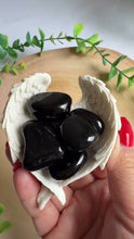 Load and play video in Gallery viewer, Black Obsidian Tumble Stone
