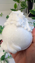 Load and play video in Gallery viewer, White Sparkley Jade Marble Dragon Turtle
