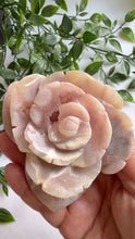 Load and play video in Gallery viewer, Flower Agate Flower Carving
