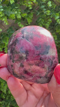 Load and play video in Gallery viewer, Rhodonite Freeform from Zimbabwe|Rhodonite Gallet
