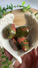 Load and play video in Gallery viewer, Unakite Tumble Stone
