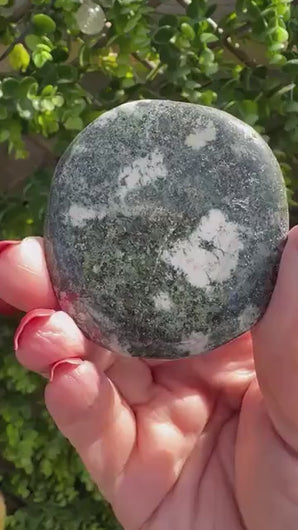 Preseli Bluestone Palm Stone|Polished Gallet|Stonehenge
