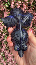Load and play video in Gallery viewer, Sodalite Fish|Hand Carved
