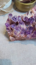 Load and play video in Gallery viewer, Natural Sugar Amethyst|Raw Crystal|Consciously Sourced|Zambia
