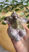 Load and play video in Gallery viewer, Ocean Jasper Hand Carved Fish
