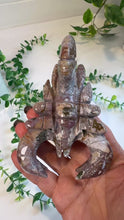 Load and play video in Gallery viewer, Ocean Jasper Scorpion Carving
