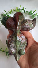 Load and play video in Gallery viewer, Ocean Jasper Fish|Hand Carved
