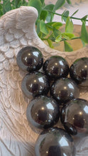 Load and play video in Gallery viewer, Hematite Sphere 20mm
