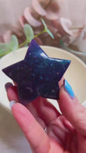 Load and play video in Gallery viewer, Lepidolite Stars|Consciously Sourced|Crystal Carving
