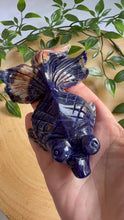 Load and play video in Gallery viewer, Sodalite Hand Carved Fish
