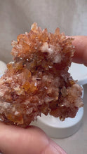 Load and play video in Gallery viewer, Creedite Cluster Specimen from Mexico|Creedite Crystal|Natural Creedite|Crystals from Mexico|Consciously Sourced
