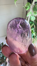 Load and play video in Gallery viewer, Phantom Amethyst Palm Stones from Brazil
