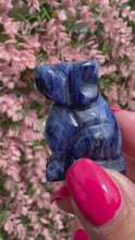 Load and play video in Gallery viewer, Sodalite Dog Carving|Natural Sodalite|Crystal Carving|Ethically Sourced
